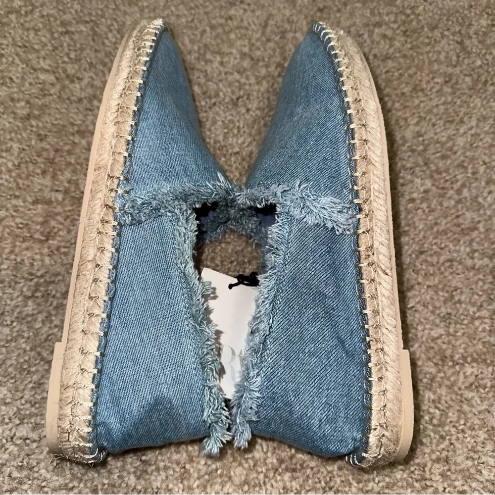 ZARA Denim Espadrilles